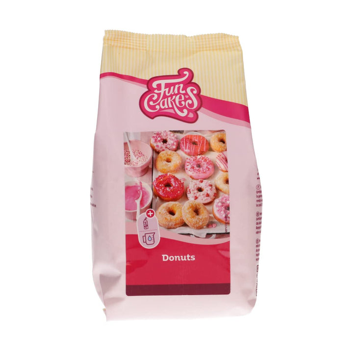 Funcakes Mix Für Donuts, Backen Sie Ganz Einfach Ihre Eigenen Donuts Zu Hause in Der Friteuse Oder Im Ofen, Halal. 500 G.