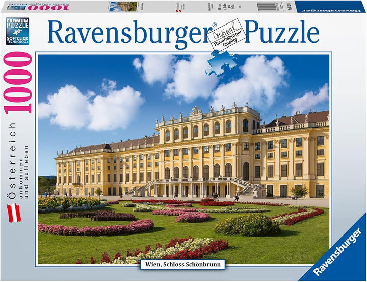 Ravensburger Puzzle 12000353 - Castelul Schönbrunn - puzzle jigsaw de 1000 de piese pentru adulți și copii de peste 14 ani,