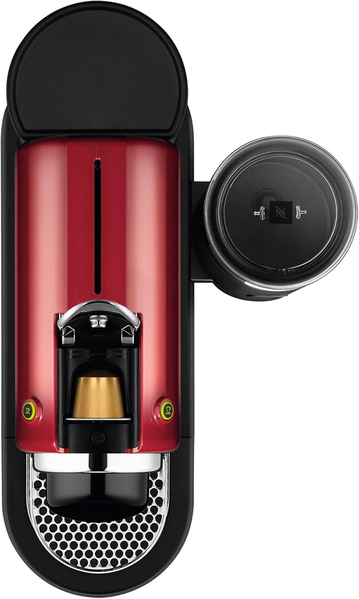Nespresso Krups XN7615 Citiz&Milk mașină de capsule de cafea | 1260W | capacitatea rezervorului de apă 1L | presiunea pompei 19 bar | culoare roșu