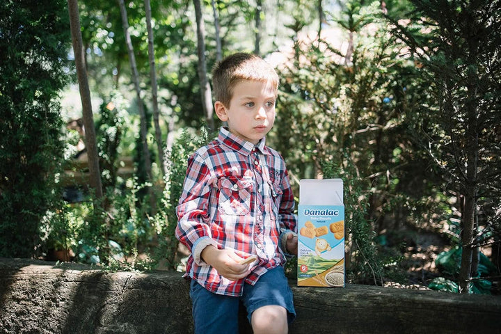 Danalac Babykekse Naturell, 120 G Snacks Und Nahrung Für Kleinkinder Ab 6 Monaten Mit Kalzium, Eisen Und Vitaminen