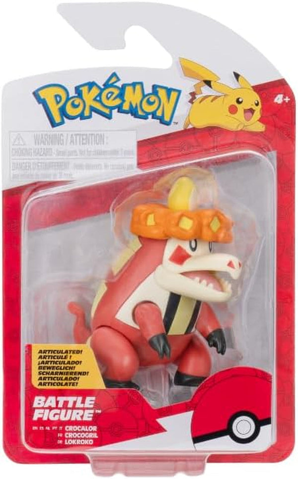 Pokémon Pokemon 5Cm Battle Figure Crocalor (Fuecoco Evolvement) - Jucărie pentru copii 4+ - Produs oficial pentru copii