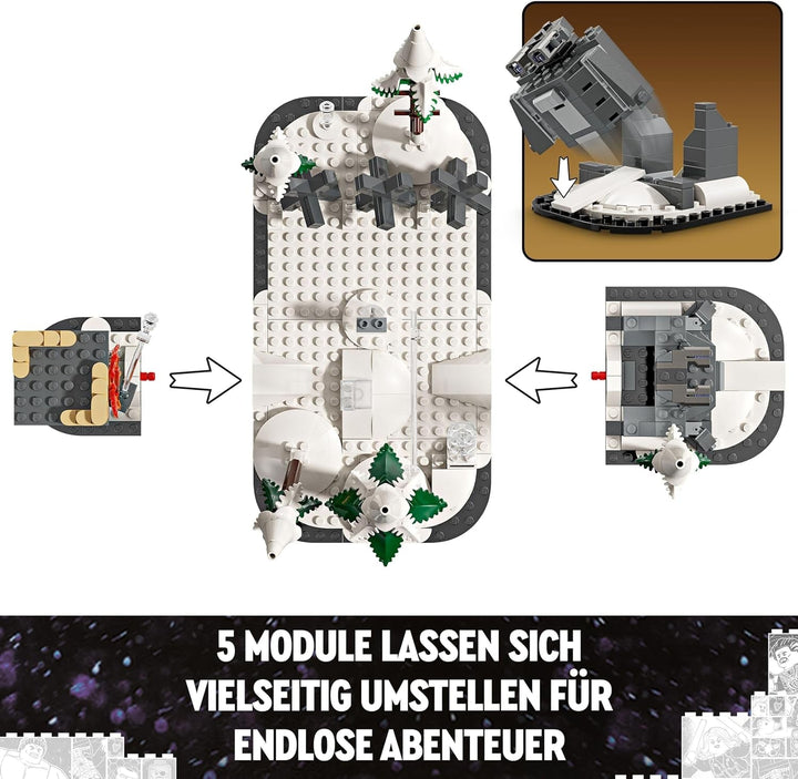 LEGO Marvel Avengers Assemble: Age of Ultron, set de construit și jucat cu 8 minifigurine de supereroi precum Thor, Hulk și Iron Man, jucărie de construit pentru băieți și fete, set de aventură 76291
