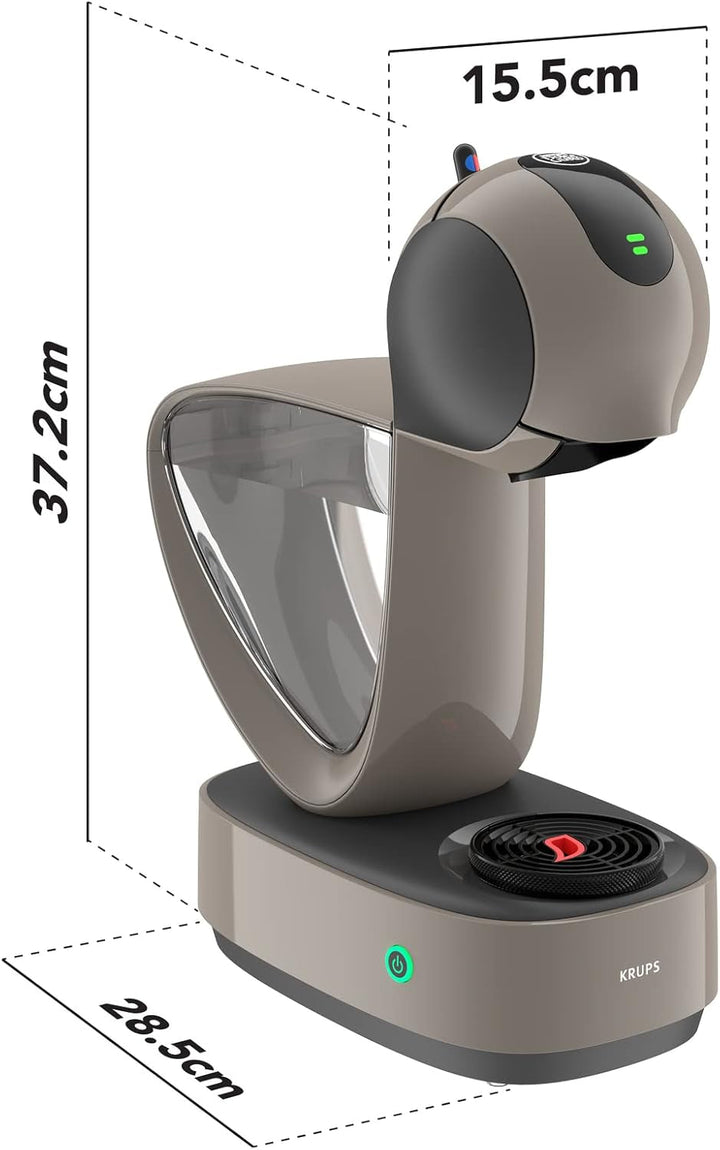 NESCAFÉ DOLCE GUSTO INFINISSIMA TOUCH by KRUPS Taupe Aparat automat pentru capsule de cafea