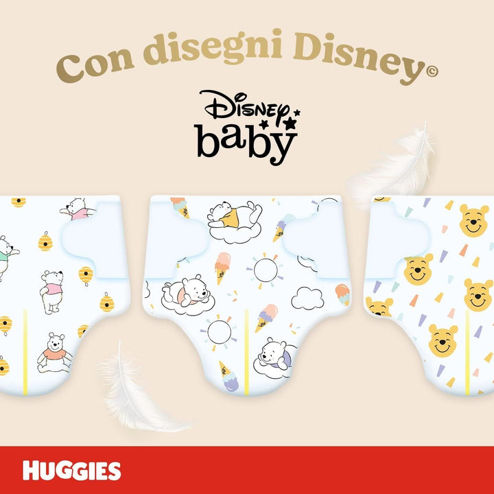 Huggies Extra Care Bebè Windeln, Größe 1 (2-5 Kg), Packung Mit 28 Stück