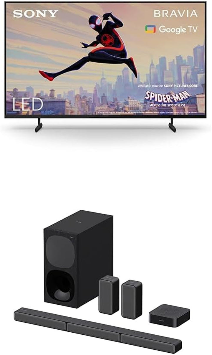 Sony BRAVIA, KD-43X80L, 43 Zoll Fernseher, LED, 4K HDR, Google TV, Smart TV, Works with Alexa, BRAVIA CORE, TRILUMINOS PRO, HDMI 2.1, Gaming-Menü Mit ALLM