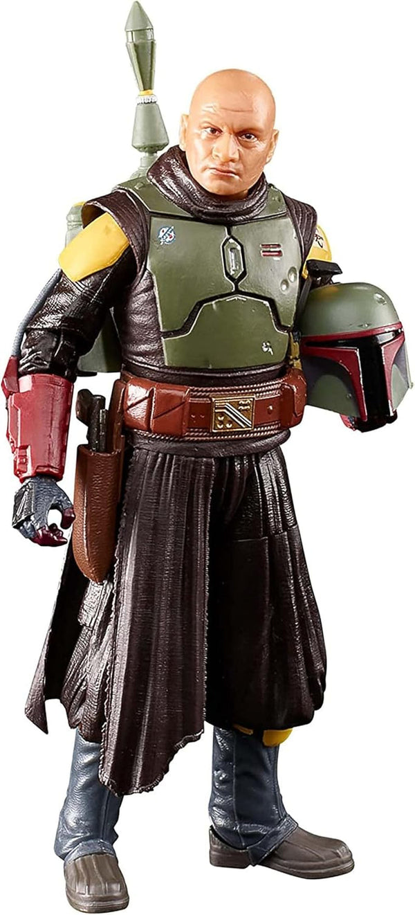 Star Wars Hasbro Seria Neagră Boba Fett (Camera Tronului): Cartea lui Boba Fett Figura de colecție, pentru copii 4+ ani, Multi, 15 cm înălțime