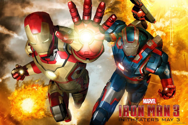 Imagine comestibila, vafa, format A4, Iron Man - Nati Shop