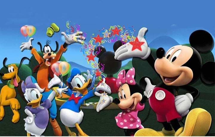 Imagine comestibila, vafa, format A4, Mickey Mouse Club - Nati Shop