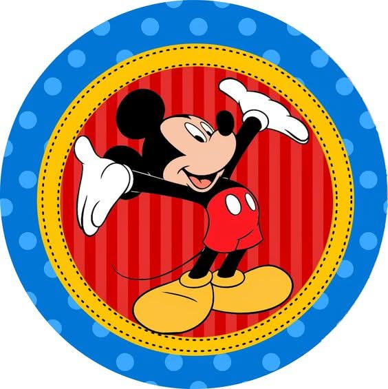 Imagine comestibila, vafa, format A4, Mickey Mouse Club - Nati Shop