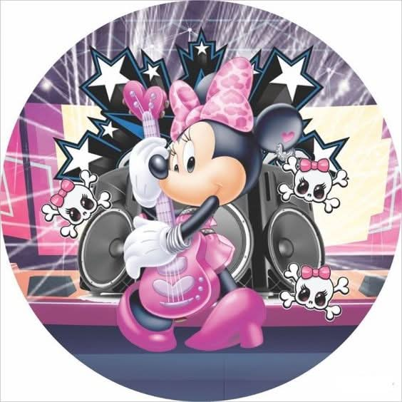 Imagine comestibila, vafa, format A4, Minnie Mouse - Nati Shop