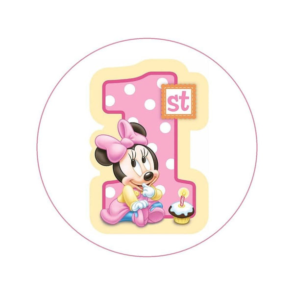 Imagine comestibila, vafa, format A4, MINNIE MOUSE - Nati Shop