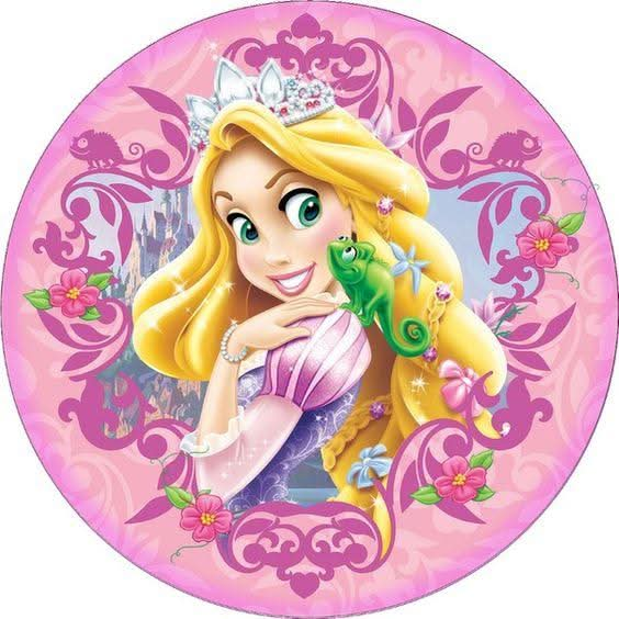 Imagine comestibila, vafa, format A4, RAPUNZEL - Nati Shop