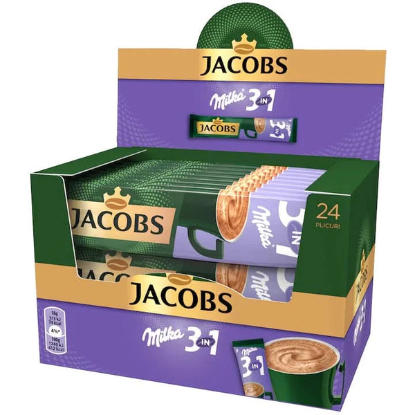 Instant Coffee, Jacobs 3 in 1 Milka